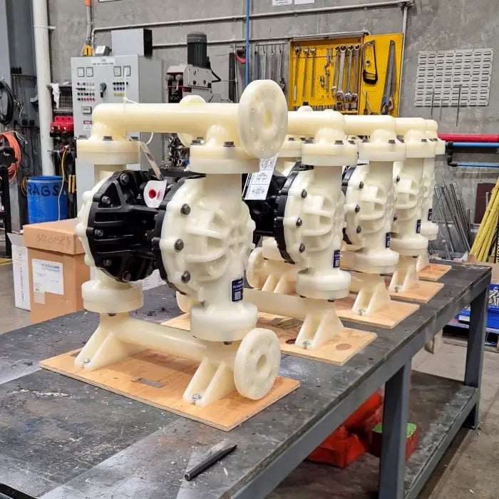 AODD pumps non metalic