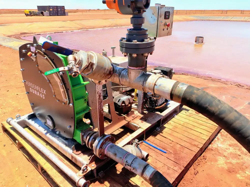Diesel driven peristaltic pumps - Wa-1