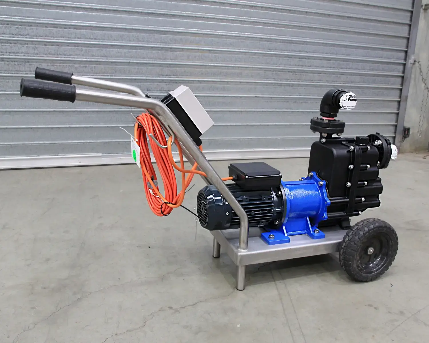 Techniflo pump on a trolley - Global Pumps Australia August 2026