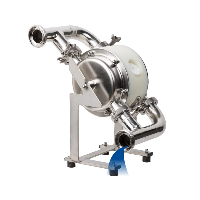 Hygienic double diphragm pumps