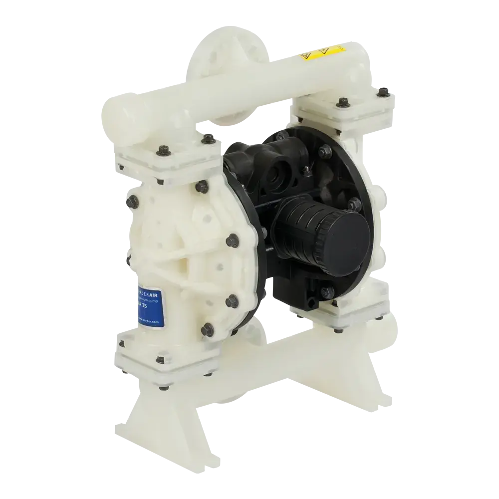 Non metallic diaphragm pumps
