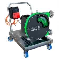Verderflex Dura 45 on trolley