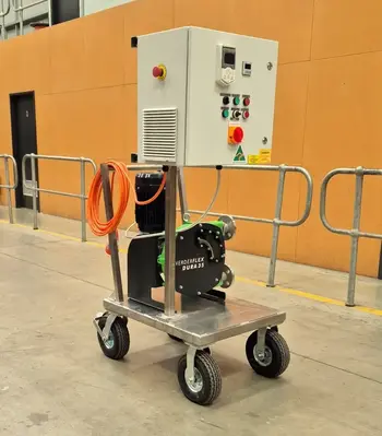 Verderflex on a trolley 2