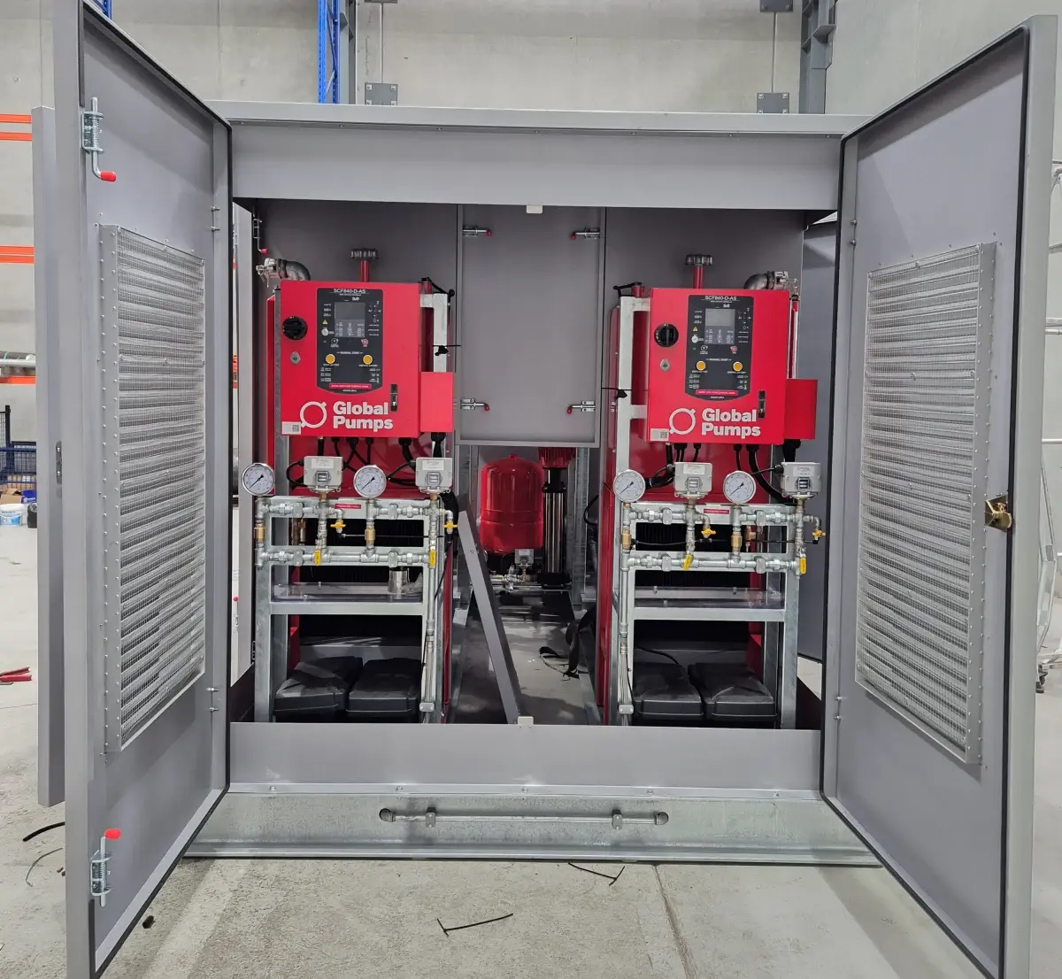 fire pump systems - containerised - Global Pumps Australia